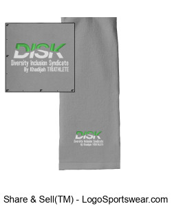 DISK Sports Towel Design Zoom
