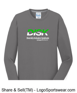 Long Sleeve D.I.S.K. T-shirt - SheLIVED Design Zoom